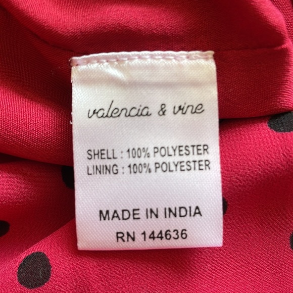 Bright pink polka dot maxi skirt with ruffle detailing - Picture 12 of 12